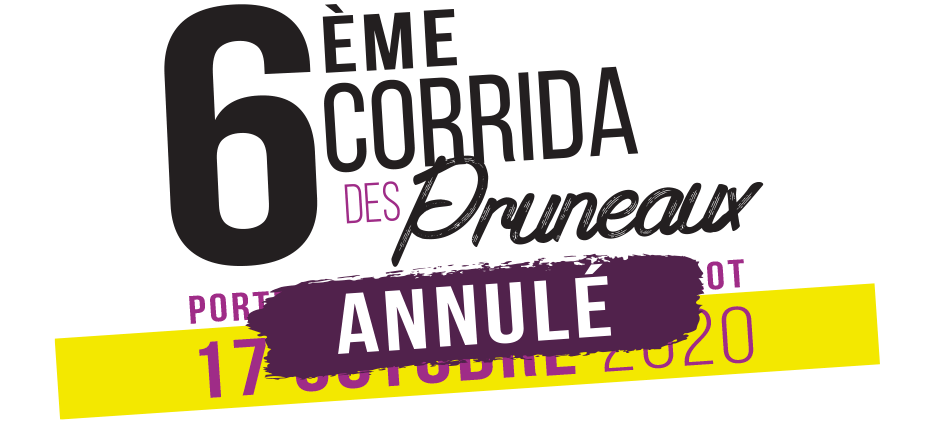 logo corrida des pruneaux 2020